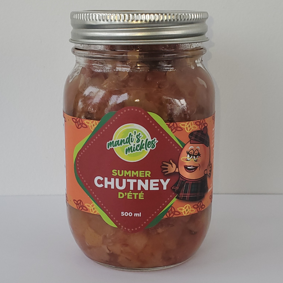 A jar of Summer Chutney from Mandi's Mickles
